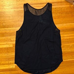 LULULEMON Black Tank Top size 8